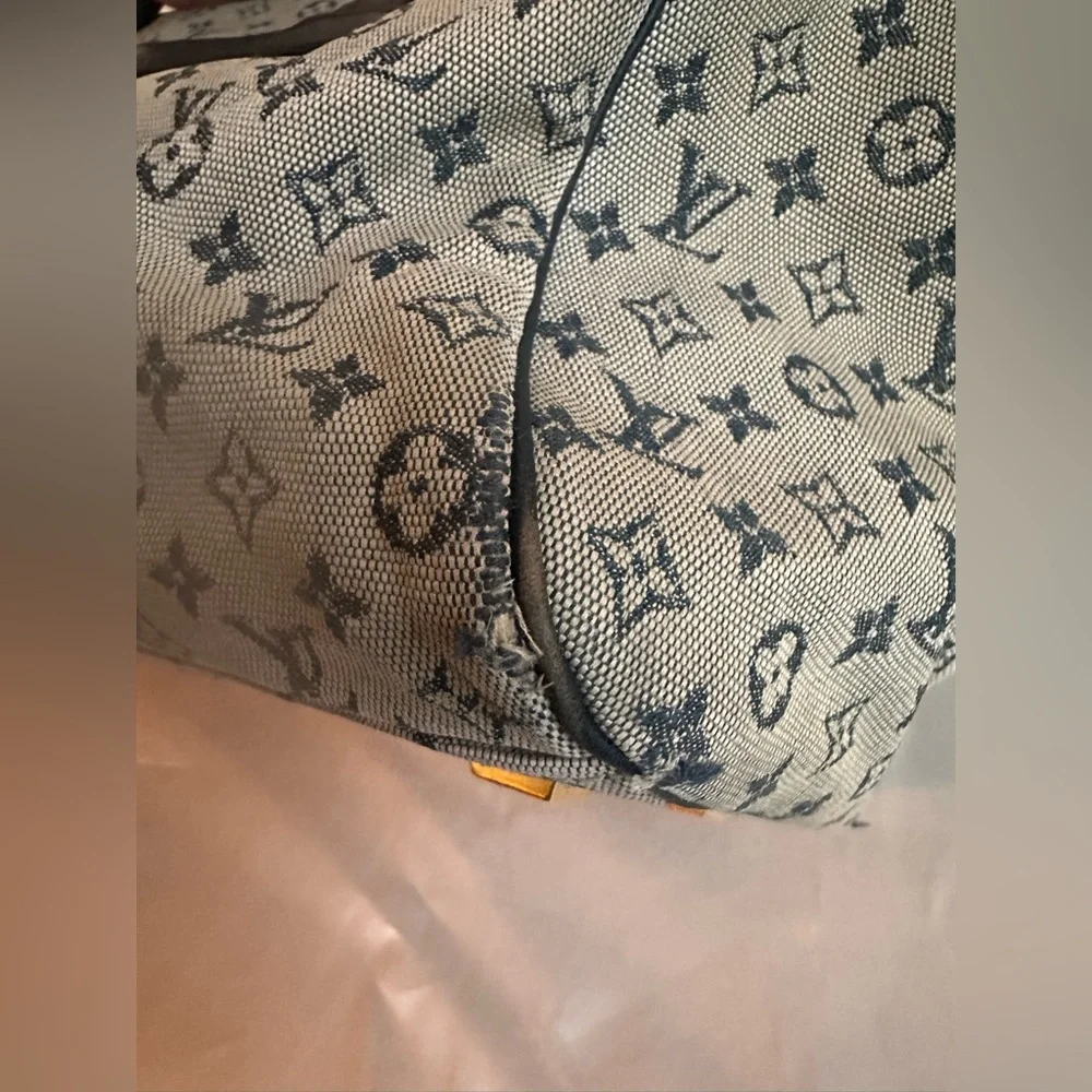 Louis Vuitton Josephine GM Mini Lin Boston style Handbag - Picture 12 of 17